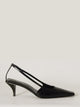 Gucci Crystal Logo Slingback Pumps