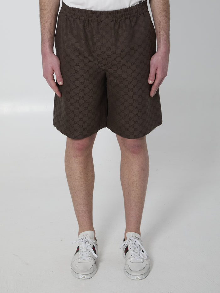 Gucci Gg Fabric Shorts