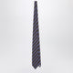 The Frankie Shop Lene Striped Tie In Brown