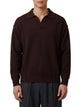 Roberto Collina Moor Brown Skipper Polo Shirt