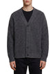 Roberto Collina Anthracite Wool Cardigan Over