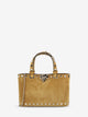 Valentino Garavani Rockstud Mini Suede Shopping Bag