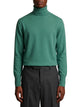 Ballantyne Zephir Green Cashmere Turtleneck