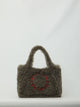 Stella Mccartney Teddy-Effect Logo Tote Bag