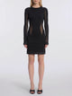 The Attico Mini Dress With Tulle Inserts