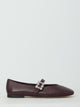 Roger Vivier Efflorescence Strap Ballerina Flats