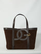 Dolce&Gabbana Suede Leather Shopping Bag