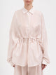 The Latest Dalida Striped Muslin Shirt