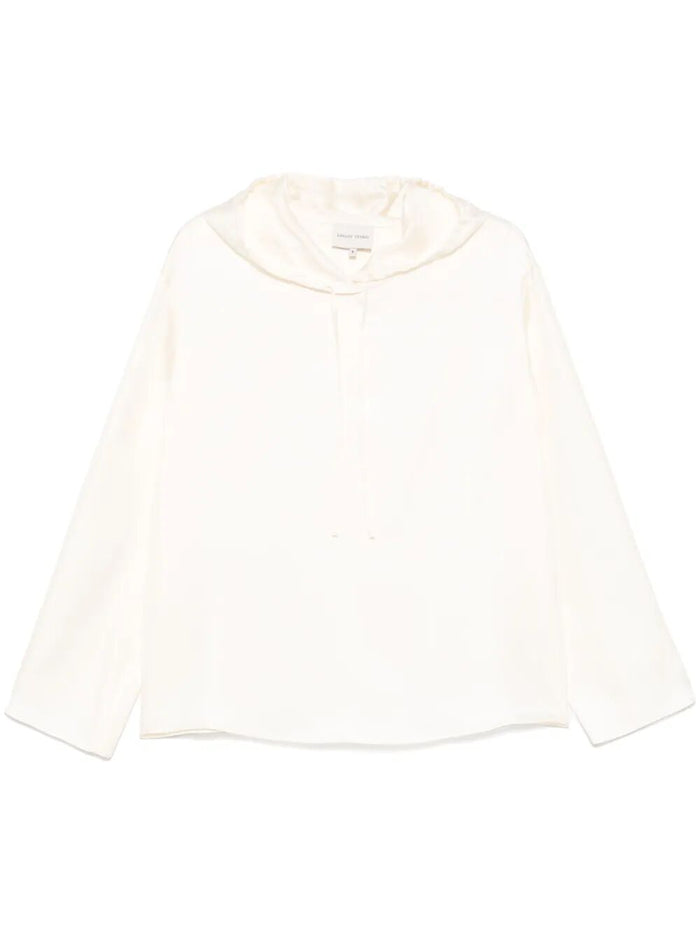Loulou Studio Nuka Hooded Blouse