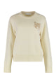 Maison Kitsuné Fox Head Wool Crewneck Jumper