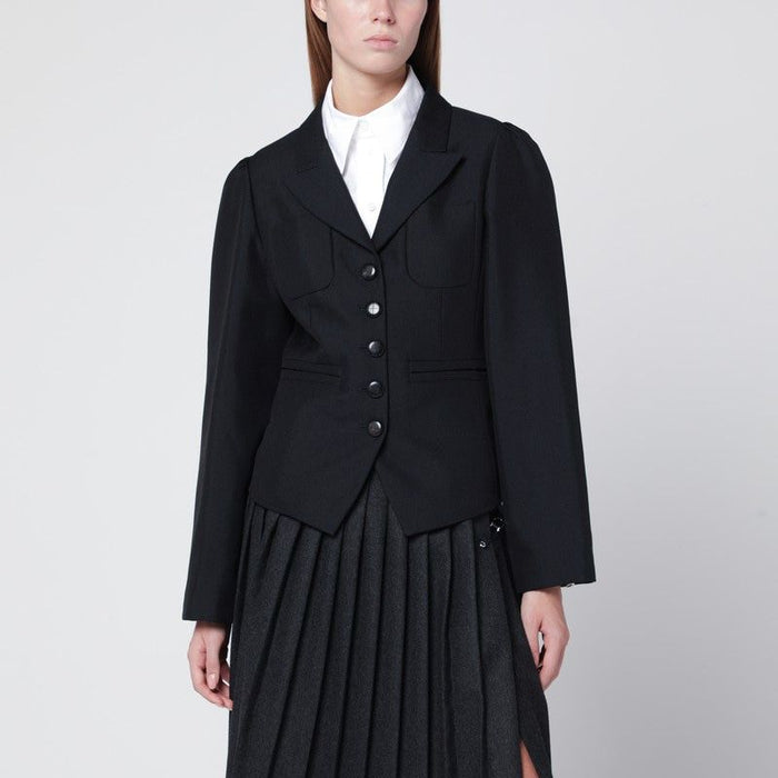 Namacheko Black Woolblend Jacket