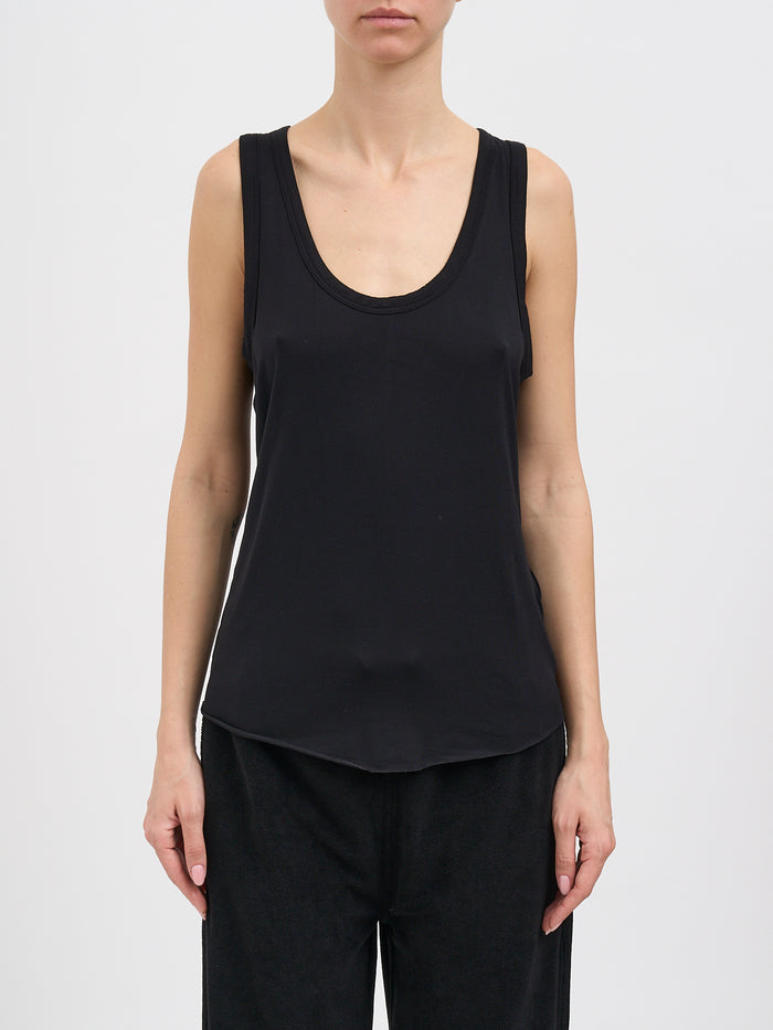 Thom Krom Modal And Silk Tank Top