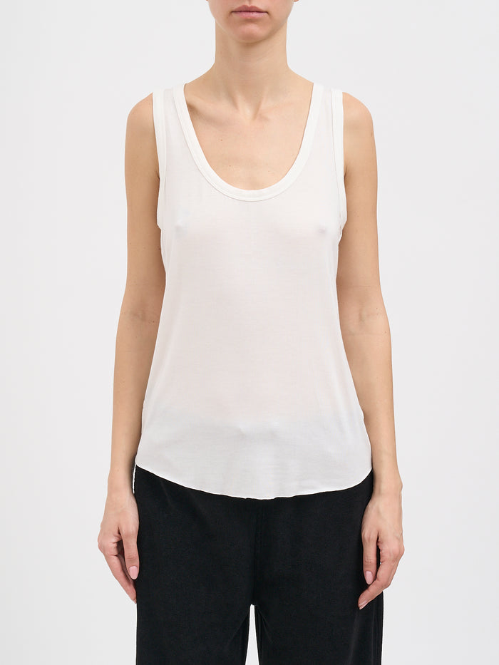 Thom Krom Modal And Silk Tank Top