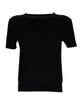 Theory Black Merino Wool T-Shirt