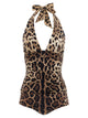 Dolce & Gabbana 'Leopardo' One-Piece Swimsuit