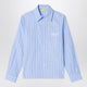 Off-White™ Light Blue Striped Cotton Shirt