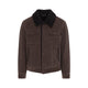 Tom Ford Brown 900 Wale Cord Sherling Collar Trucker