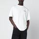 Represent White Cotton T-Shirt With Logo