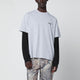 Represent Grey Cotton T-Shirt With Logo