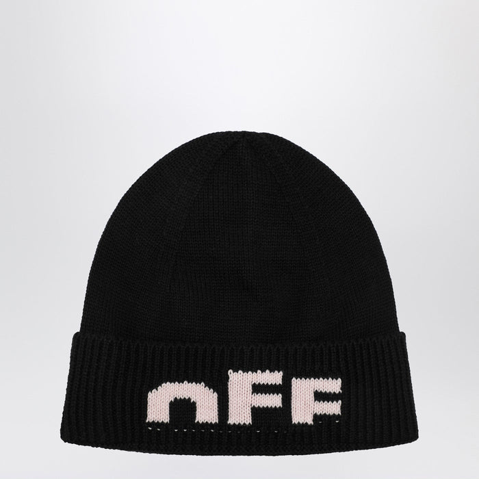 Off-White™ Black Cap With Pink Off Logo