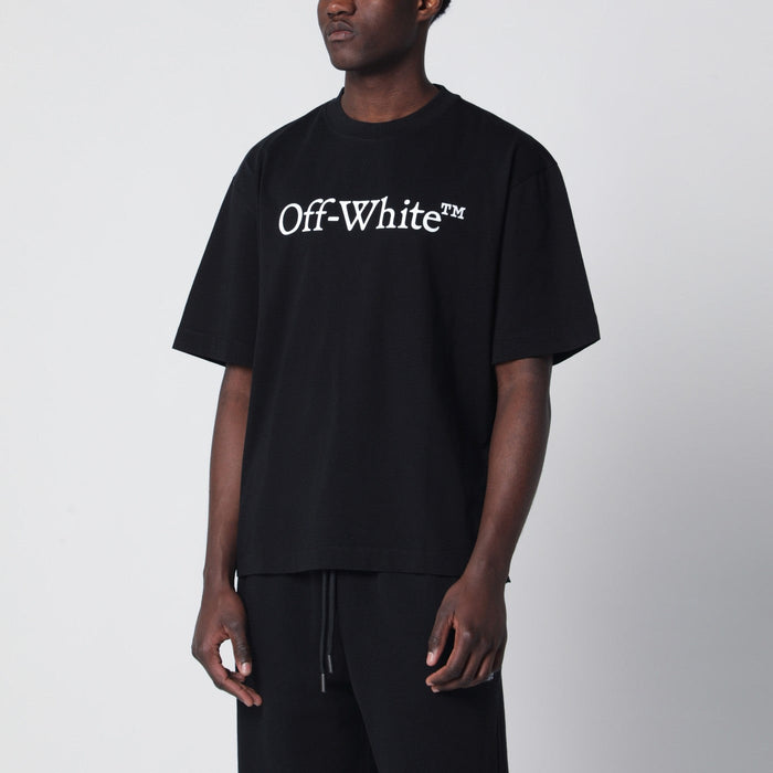 Off-White™ Black T-Shirt With Logo Print