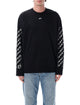 Off-White Off-White Chain Araldic Arrow Long Sleeved T-Shirt