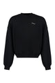 Off-White Cotton Crew-Neck Sweatshirt