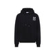 Off-White Black Small Arrow Skate Cotton Hoodie
