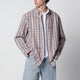 Off-White Pink Checkpattern Shirt With Logos