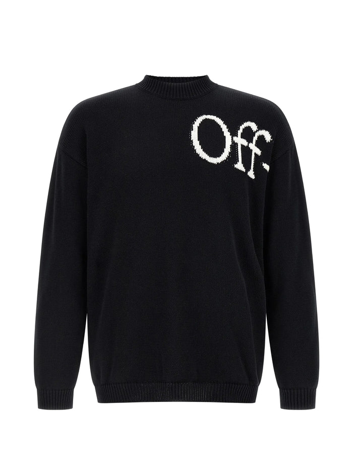 Off-White Off-White Crewneck Knit Sweater