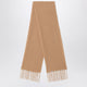 Destin Camel Wool And Cahsmere Scarf