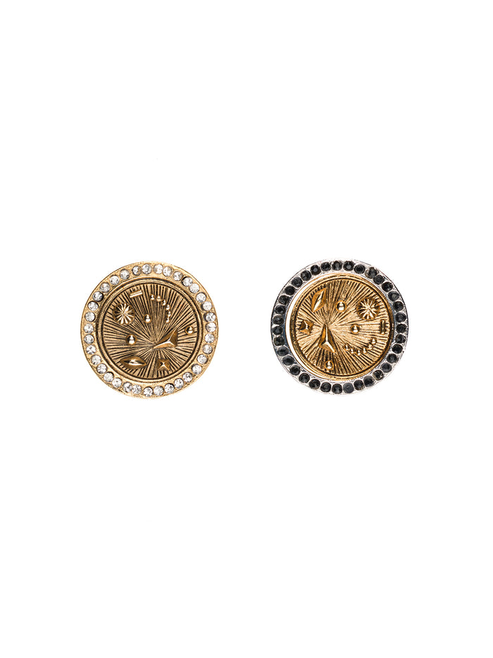 Thot Brass Earrings