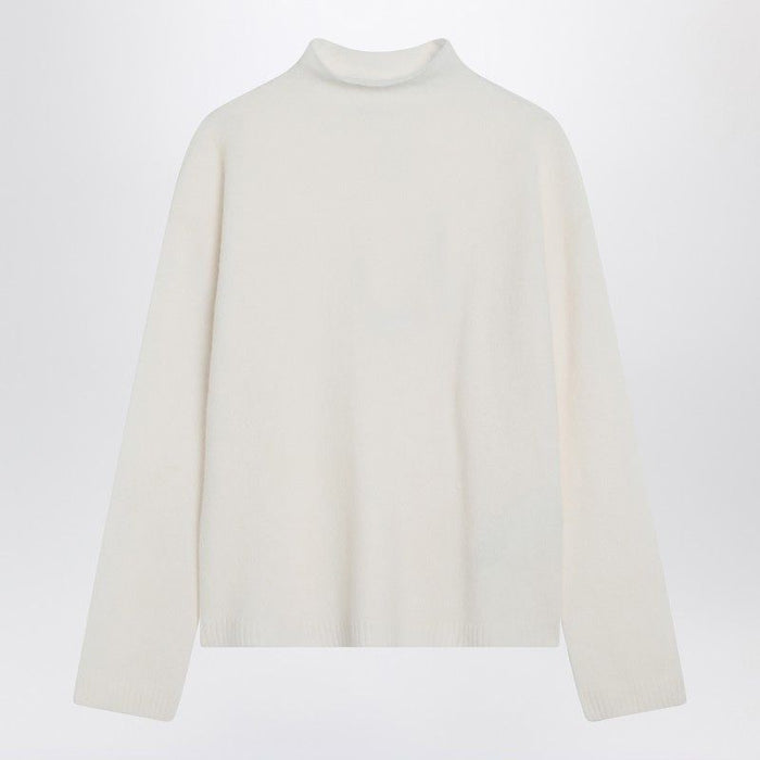 Max Mara  Ivory Cashmere-Blend Sweater