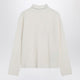 Max Mara  Ivory Cashmere-Blend Sweater