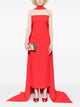 Solace London Red Martine Midaxi Dress