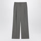 Loulou De Saison Wide Grey Wool Pants