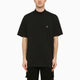 Needles  Black Stand-Up Collar T-Shirt With Embroidery