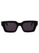 Off-White Shiny Black Acetate Sunglasses