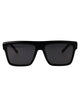 Off-White Shiny Black Acetate Sunglasses