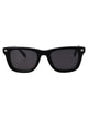Off-White Shiny Black Acetate Sunglasses