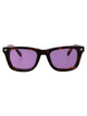 Off-White Shiny Havana Acetate Sunglasses