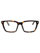 Off-White Shiny Havana Acetate Glasses