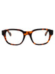 Off-White Shiny Havana Acetate Glasses
