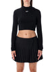 Off-White Off-White "Off Stamp" Cropped Long-Sleeve Top