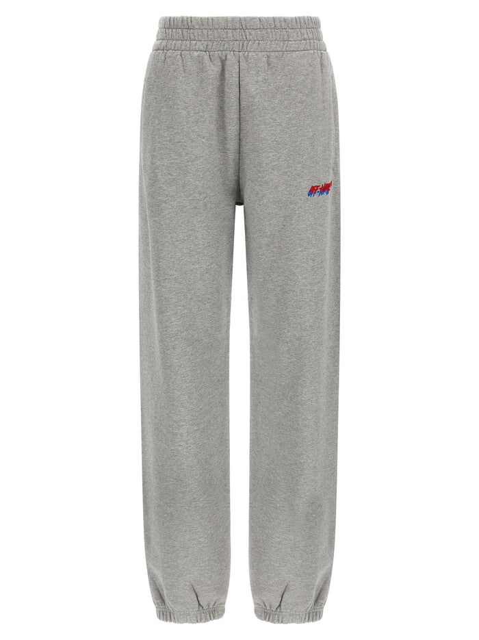 Off-White Logo Embroidery Joggers