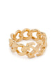 Off-White Gold Tone Chain Link Accessory