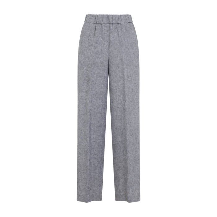 Peserico Linen Straight Pants