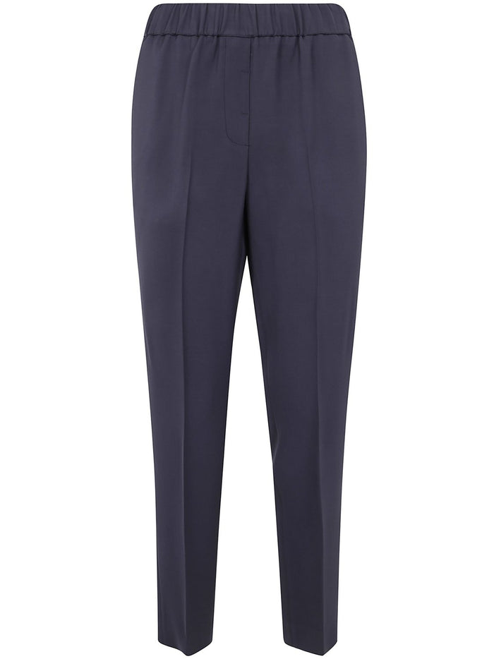 Peserico Viscose Cady Stretch Trousers