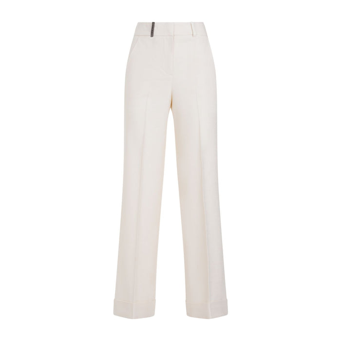 Peserico Viscose Blend Trousers