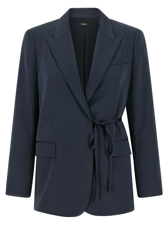 Theory Blazer City Twill